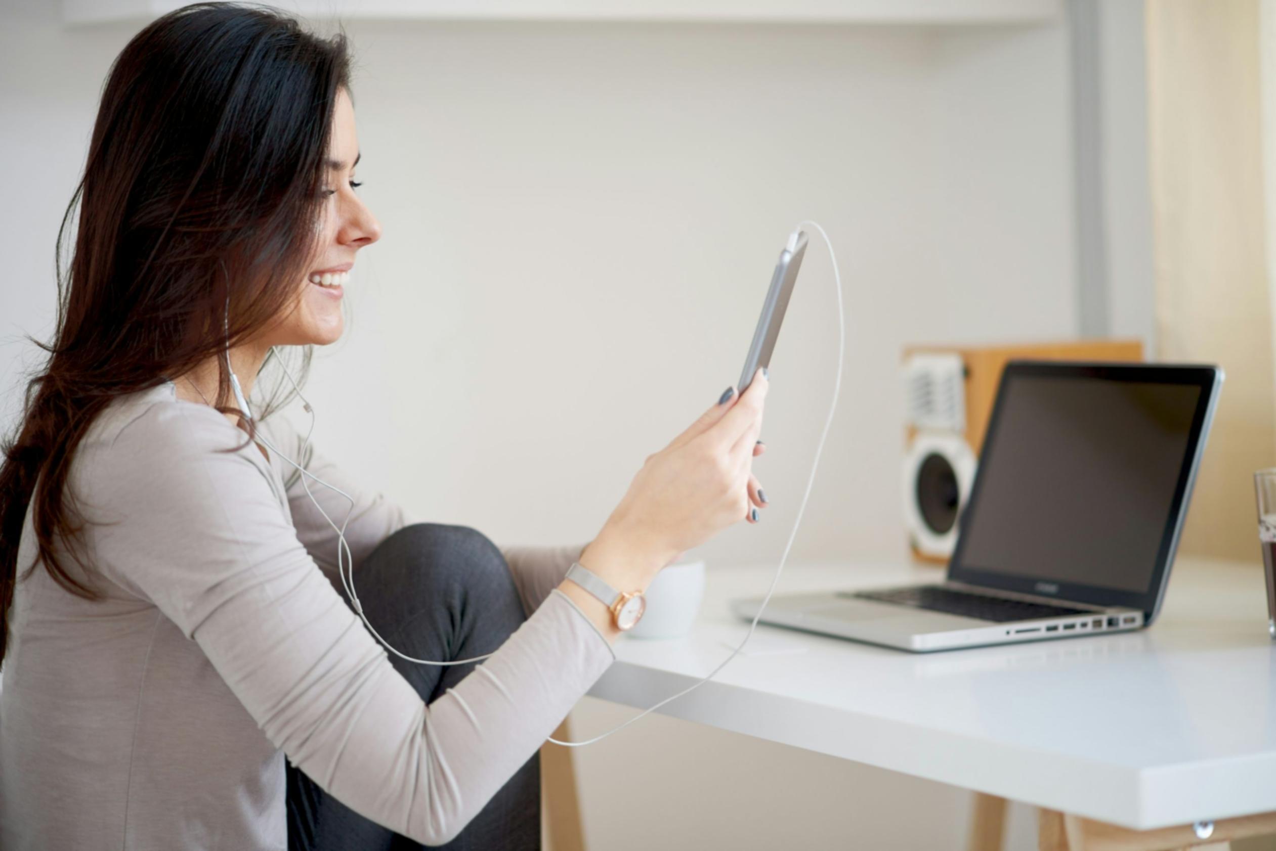 Interface utilisateur de la plateforme d'apprentissage